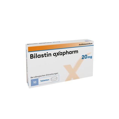BILASTIN axapharm Tabl 20 mg 10 Stk