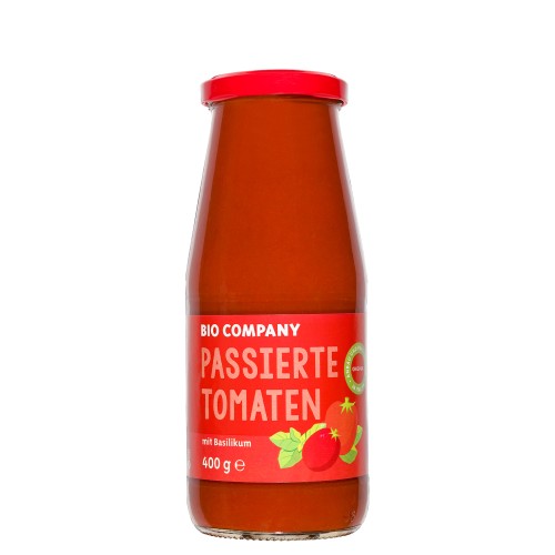 BIO COMPANY Passierte Tomaten mit Basilikum 400 g