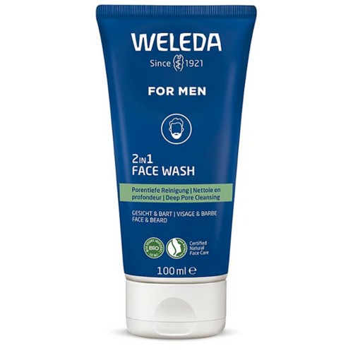 WELEDA FOR MEN Face Wash 2in1 Tb 100 ml
