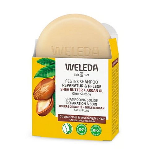 WELEDA Festes Shampoo Reparatur & Pflege 50 g