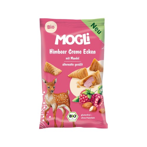 MOGLI Creme Ecken Himbeer Btl 30 g