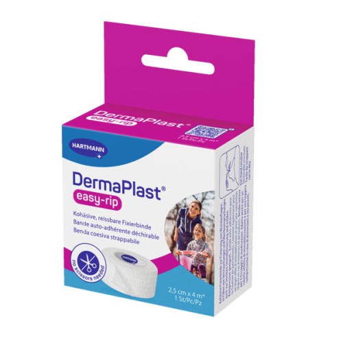 DERMAPLAST easy-rip 6cmx4m weiss