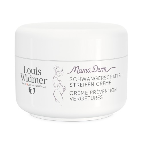 LOUIS WIDMER MamaDerm Schwangerschafts Creme ohne Parfum 250 ml