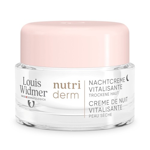 LOUIS WIDMER Nutriderm Nachtcreme Vitalisante ohne Parfum 50 ml