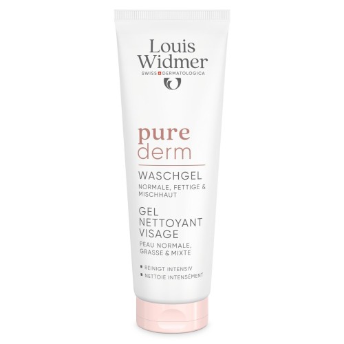 LOUIS WIDMER Purederm Waschgel ohne Parfum 125 ml