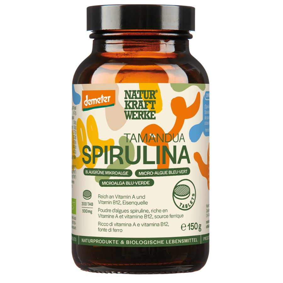 NATURKRAFTWERKE Spirul Tamand 300 Pressl Dem 150 g NATURKRAFTWERKE Spirul Tamand 300 Pressl Dem 150 g