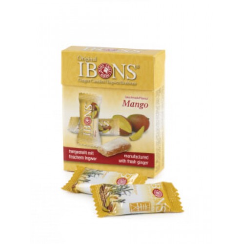 IBONS Ingwer Bonbon Mango Box 60 g
