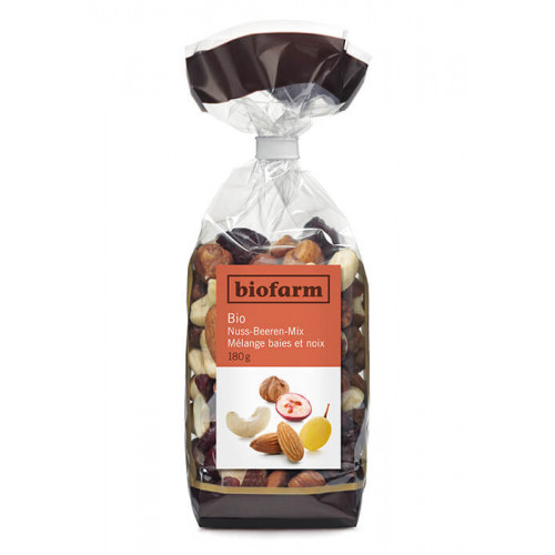 BIOFARM Nuss-Beeren-Mix Knospe Btl 180 g