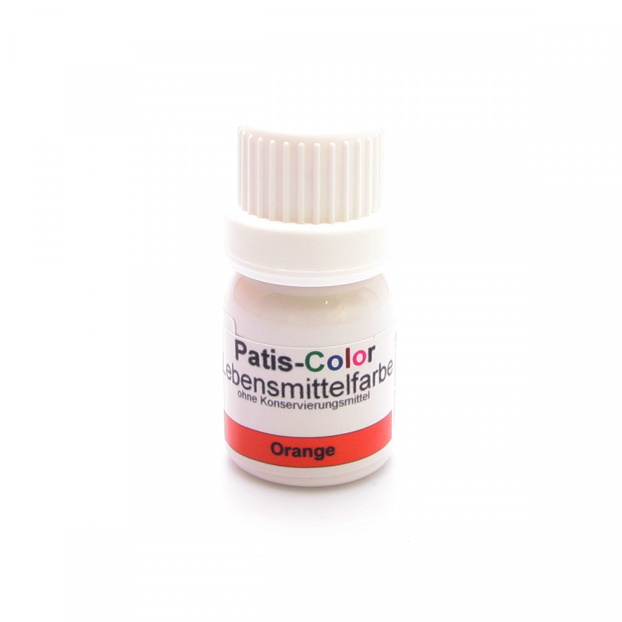 PATIS-COLOR Lebensmittelfarbe orange 10 ml PATIS-COLOR Lebensmittelfarbe orange 10 ml