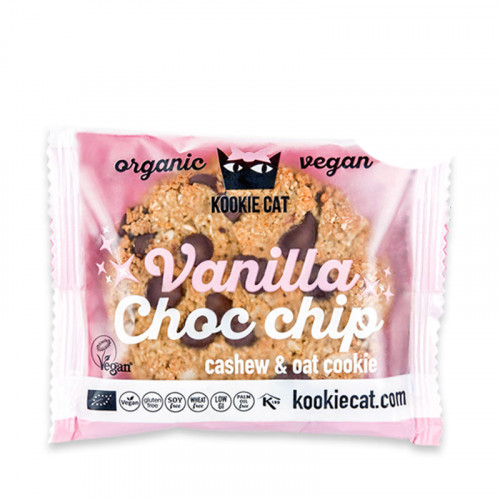 KOOKIE CAT Vanilla Choc Chip Cookie 50 g