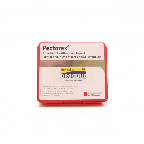 PECTOREX Bronchialpastillen zuckerfrei Ds 36 Stk