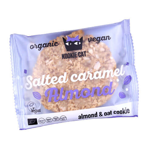 KOOKIE CAT Salted Caramel Almond Cookie 50 g
