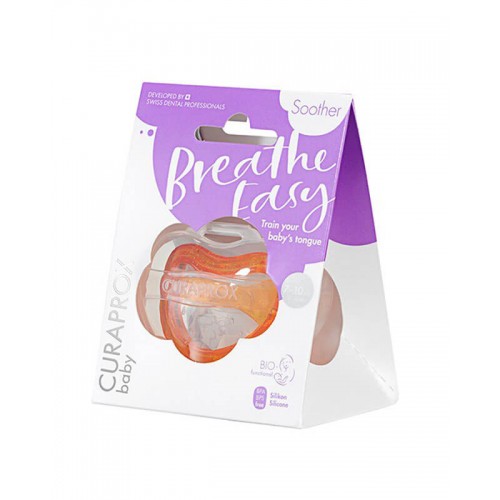 CURAPROX baby Schnuller Gr1 coral single