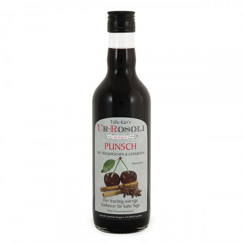 UR- Rosoli Punsch-Konzentrat  alkoholfrei 500ml