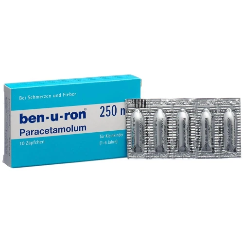 BEN-U-RON Supp 250 mg Kind 10 Stk