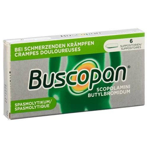BUSCOPAN Supp 10 mg 6 Stk