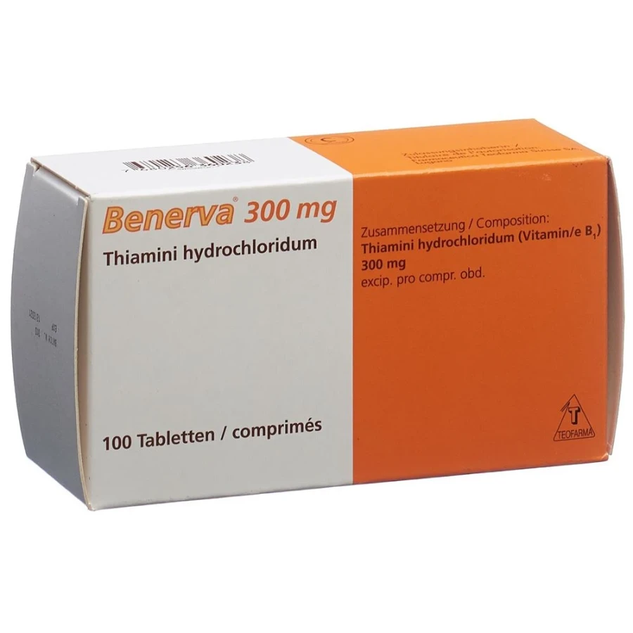 BENERVA Tabl 300 mg 100 Stk BENERVA Tabl 300 mg 100 Stk