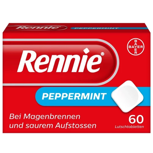 RENNIE Peppermint Lutschtabletten 60 Stk