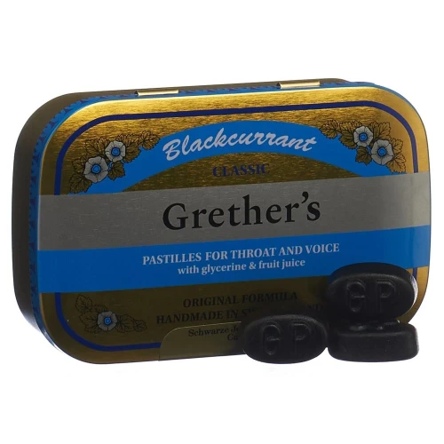 GRETHERS Blackcurrant Past Dose 110 g