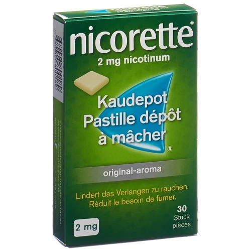 NICORETTE Original Kaudepots 2 mg 30 Stk