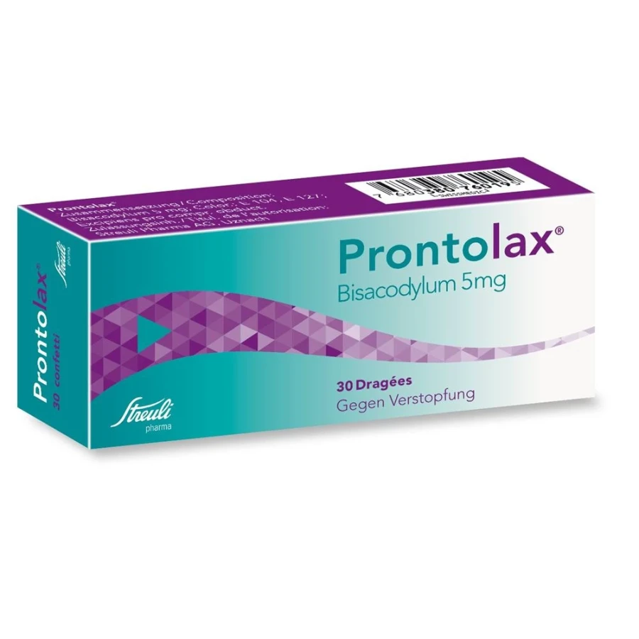 PRONTOLAX Drag 5 mg 30 Stk PRONTOLAX Drag 5 mg 30 Stk
