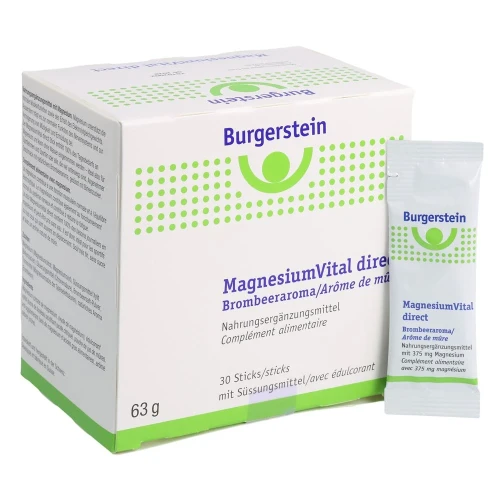 BURGERSTEIN Magnesiumvital direct Stick 30 Stk