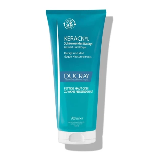 DUCRAY KERACNYL Reinigungsgel Tb 200 ml