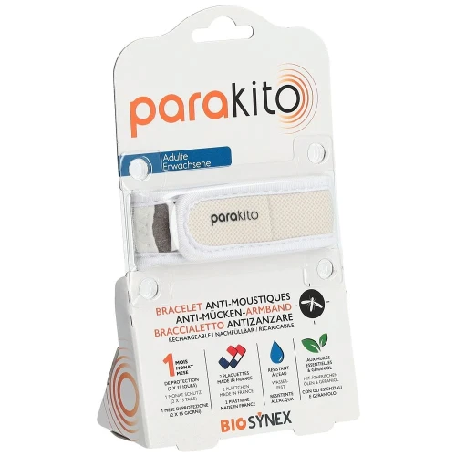PARAKITO Armband Erwachsene weiss