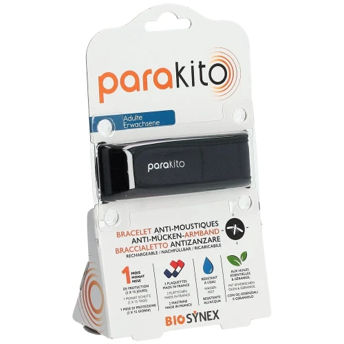 PARAKITO Armband Erwachsene schwarz