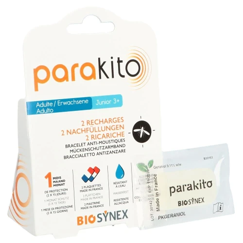 PARAKITO Nachfüllungen Pack 2 Plättchen