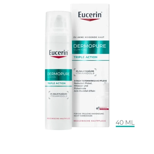 EUCERIN Dermopure Clin Pflege 3-fach tiefenw 40 ml