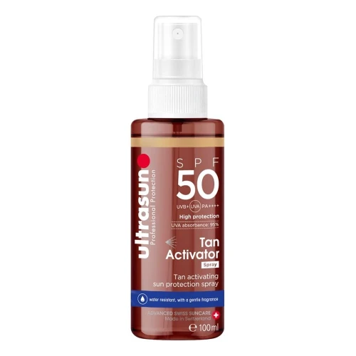 ULTRASUN Tan Activator SPF50 Spr 100 ml