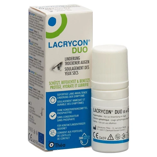 LACRYCON DUO Gtt Opht Fl 10 ml