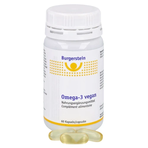 BURGERSTEIN Omega-3 Kaps vegan Ds 60 Stk