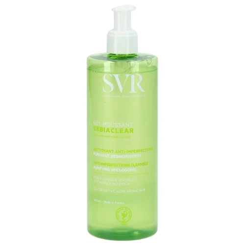 SVR SEBIACLEAR Gel Moussant 400 ml