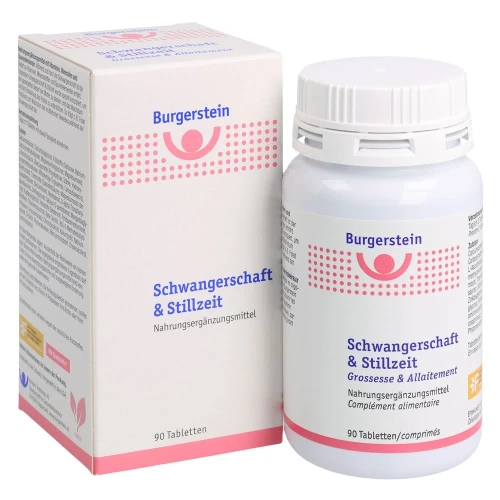 BURGERSTEIN Schwangerschaft&Stillzeit Tabl 90 Stk