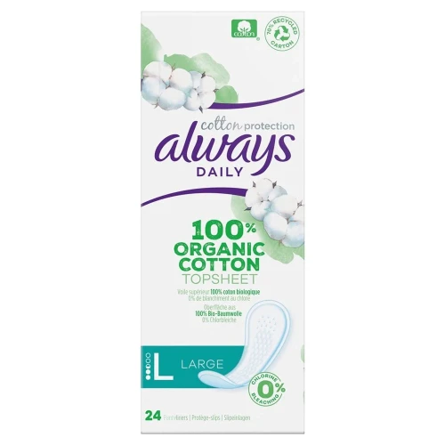 ALWAYS Slipeinlage Cotton Protection Large 24 Stk