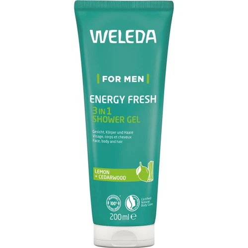 WELEDA FOR MEN ENERGY FRESH Shower Gel 3in1 200 ml