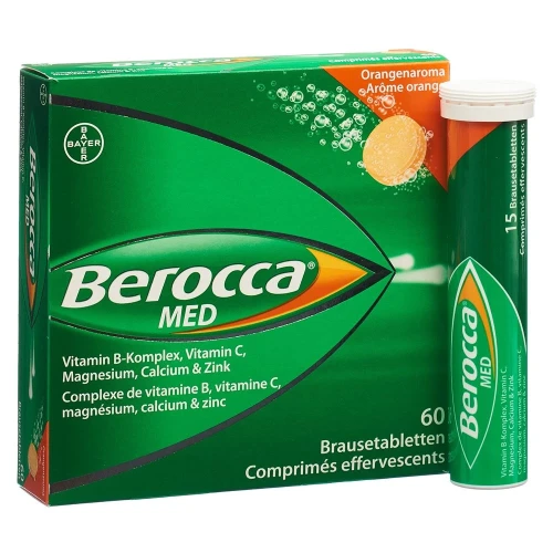 BEROCCA MED Brausetabl Orangenaroma 60 Stk