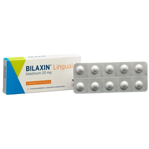 BILAXIN Lingual Schmelztabl 20 mg 10 Stk