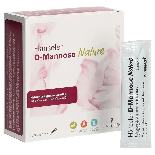 HÄNSELER D-Mannose Nature 30 Stick 2 g