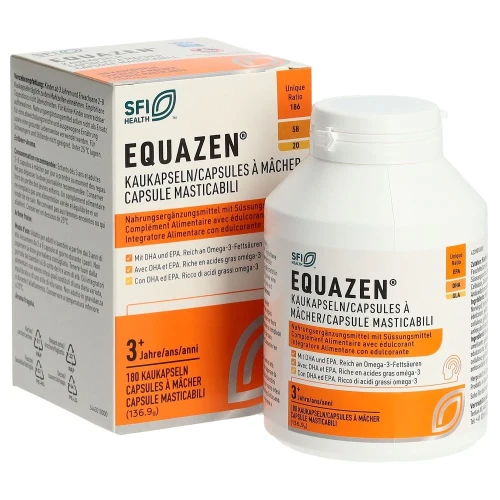 EQUAZEN Kaukaps/Caps mâcher/Caps mastic 180 Stk