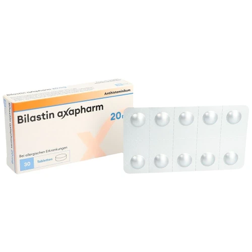 BILASTIN axapharm Tabl 20 mg 30 Stk