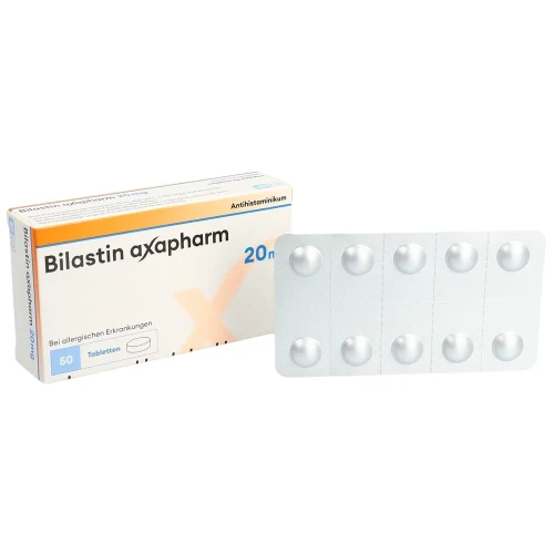 BILASTIN axapharm Tabl 20 mg 50 Stk