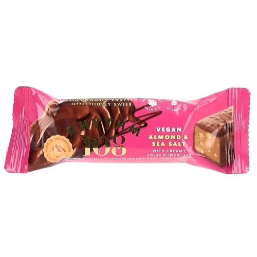 RHYTHM108 Chocolate Bar Almond Sea Salt 33 g
