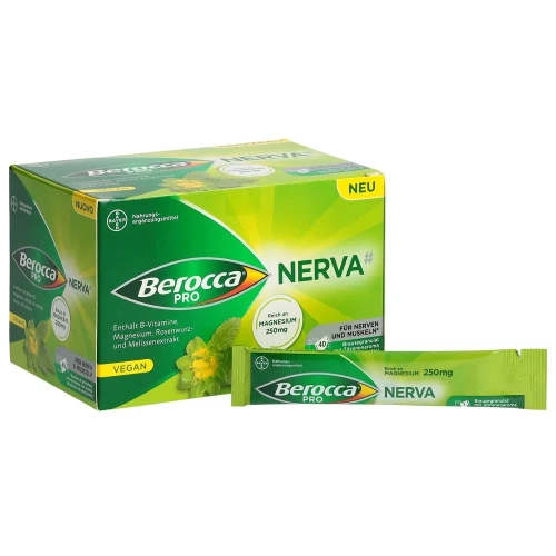 BEROCCA PRO NERVA Brausegran Btl 40 Stk