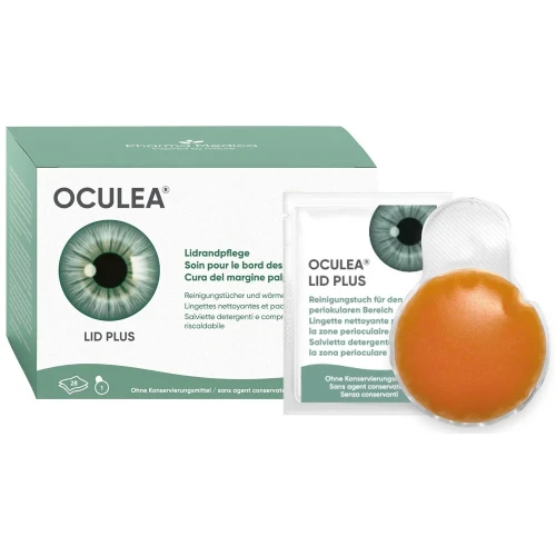 OCULEA LID PLUS 28 Tücher+Augenpad wärm