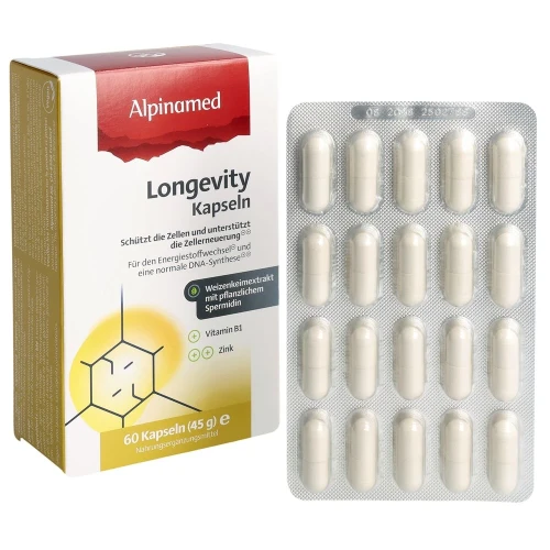 ALPINAMED Longevity Kaps 60 Stk
