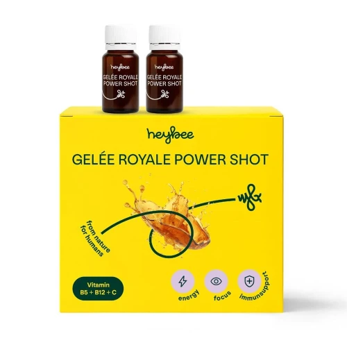 HEYBEE Gelée Royale Power Shot 10 Trinkampullen 12 ml