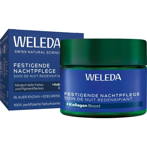 WELEDA Nachtpflege festigend blauer Enzian & Edelweiss 40 ml